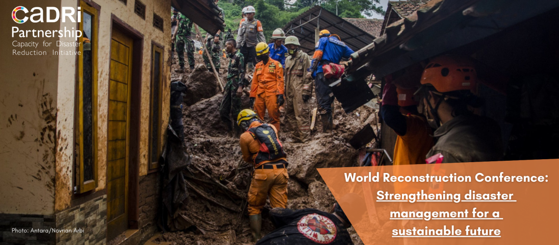 Strengthening disaster  management for a  sustainable future