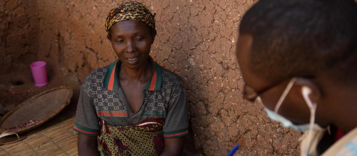 Women receiving medical attention